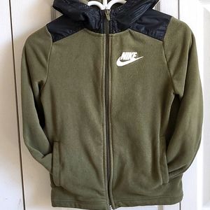 NIKE zippered hoodie/training pants
